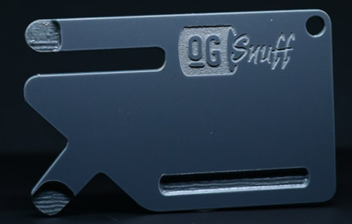 OG Snuff Card Gunmetal Grey
